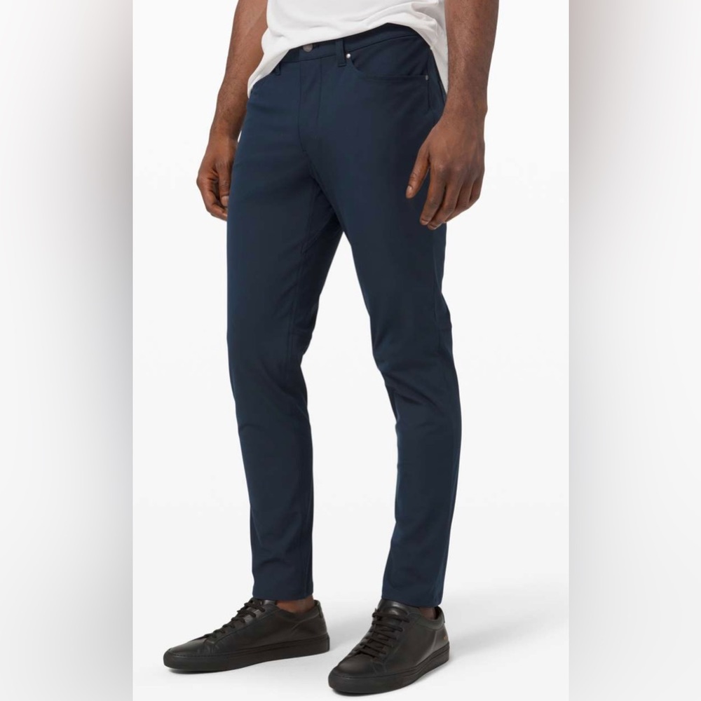 Lululemon ABC slim pants true navy dark blue size 30